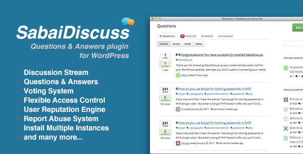 WordPress forum plugin