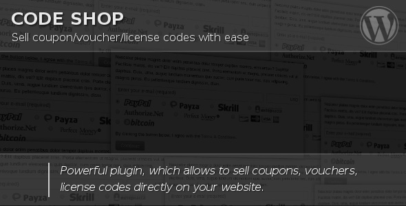 WordPress Coupon plugin
