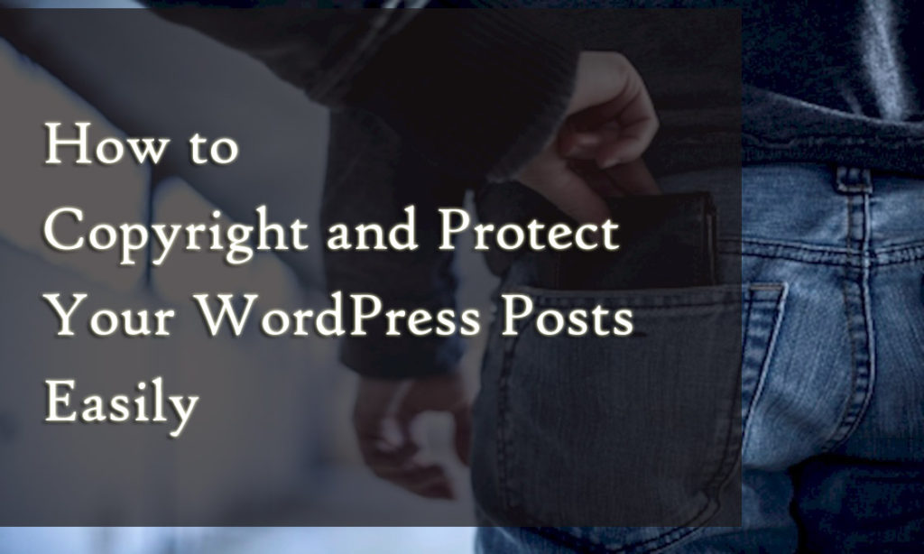 WordPress copy Protection