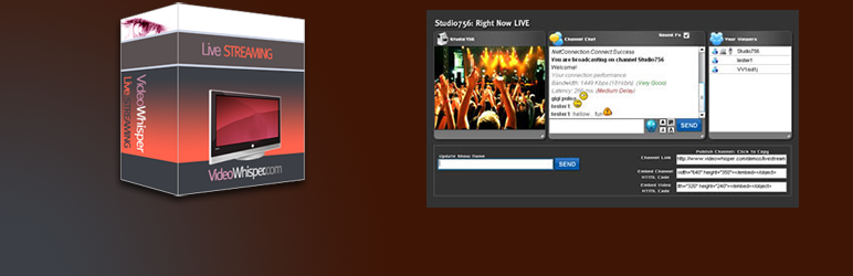 VideoWhisper How to create a Live Stream on your WordPress site