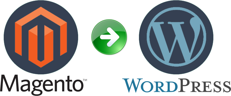 migrate from magento to wordpress