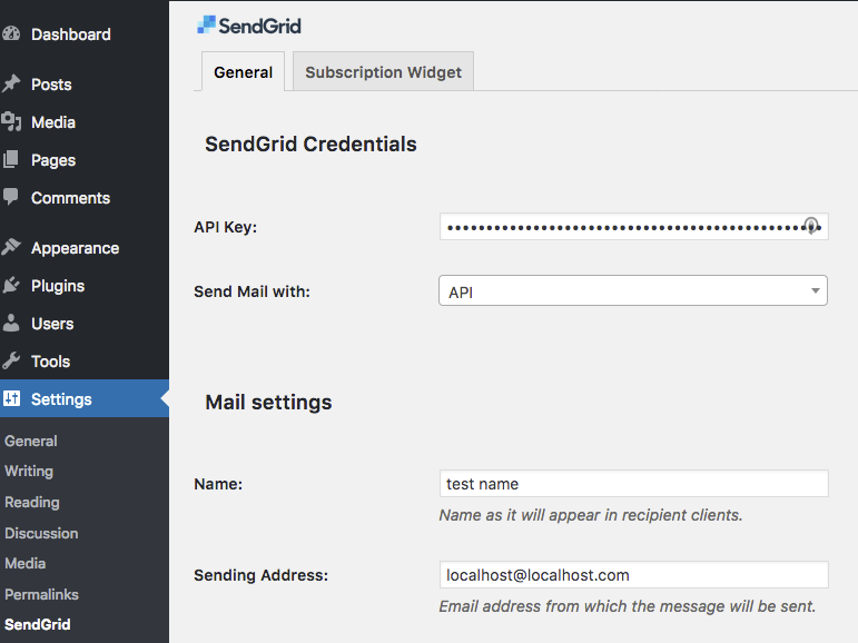 sendgrid