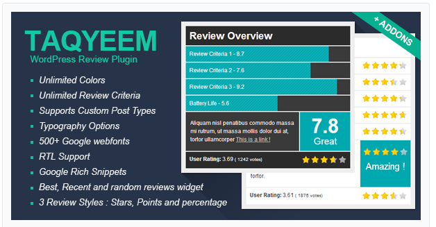 WordPress review Plugin