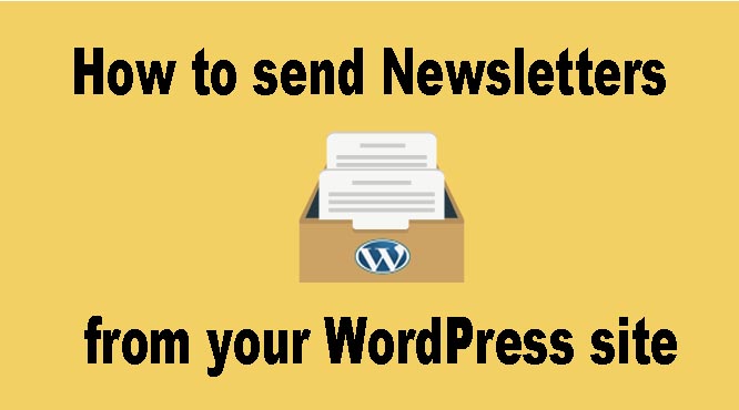 How to send Newsletter from your WordPress site