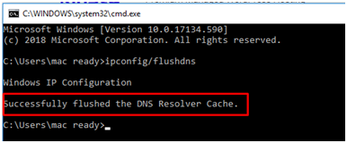 Flush DNS