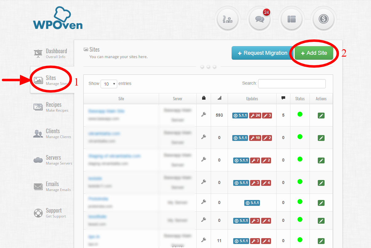 WordPress Subdomain
