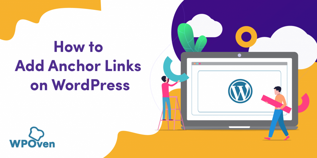 How to add WordPress anchor links ?