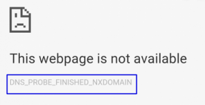 dns probe finished nxdomain error fix How to Fix DNS_PROBE_FINISHED_NXDOMAIN Error?