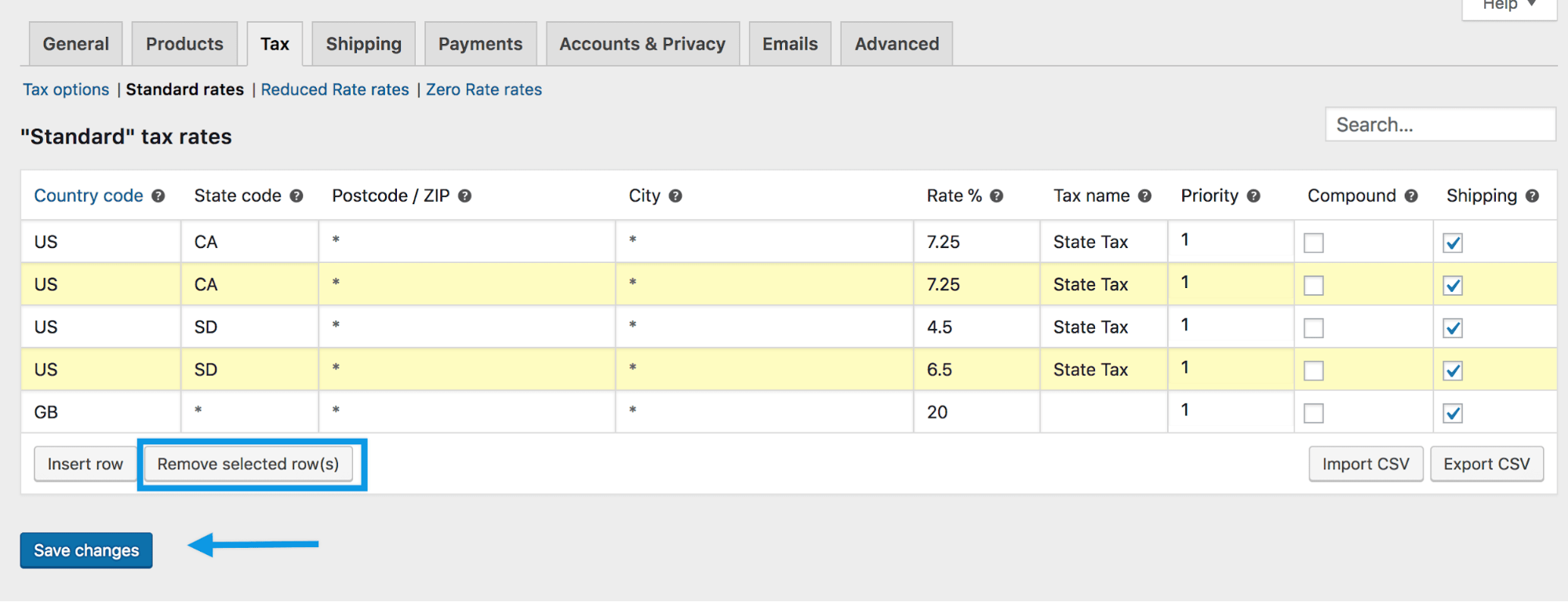 Tax guide for WooCommerce