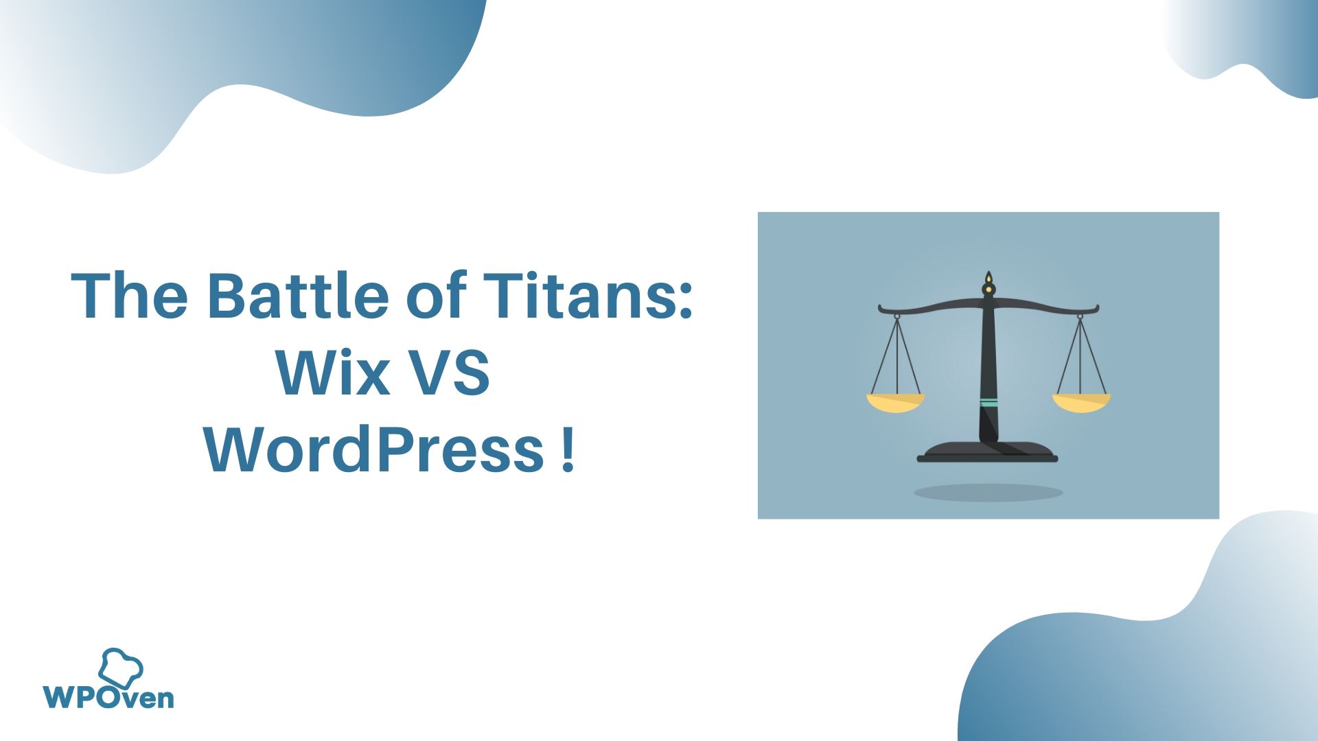 wix vs wordpress