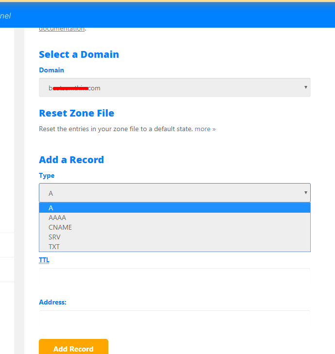 DNS Zone Editor