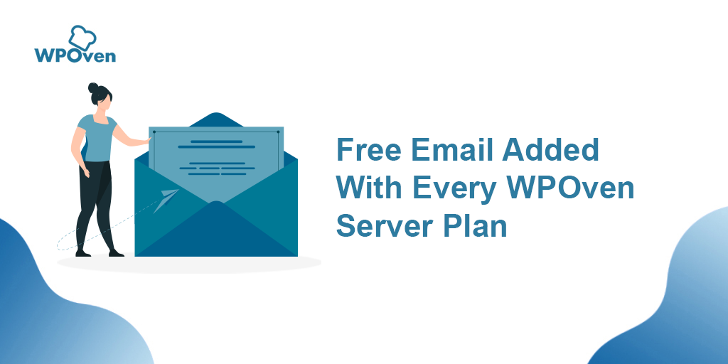 Free Email added with every WPOven server plan
