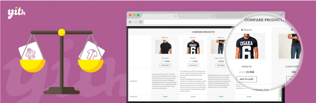 YITH Woocommerce Compare