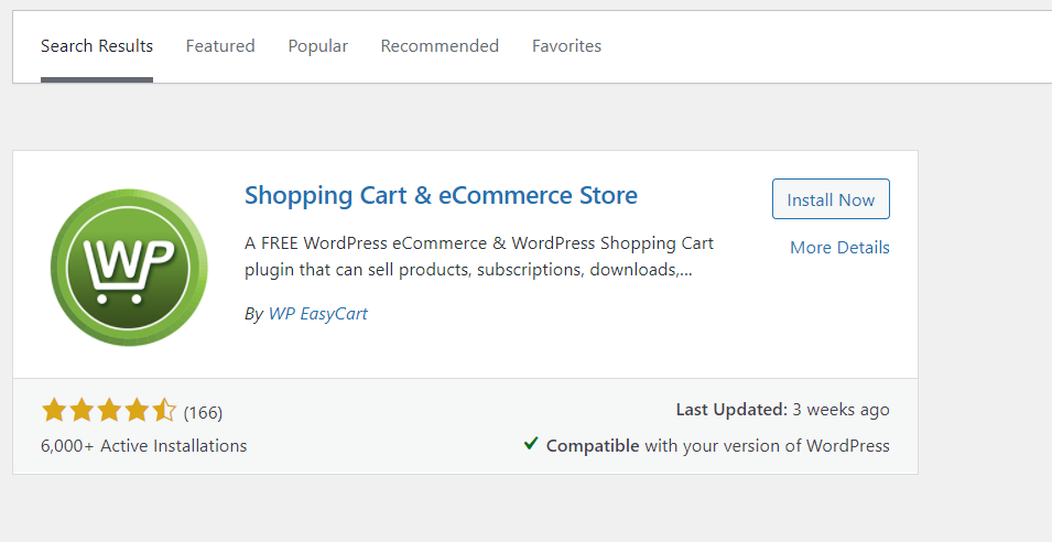 WP EasyCart Shopping Cart and ECommerce Store