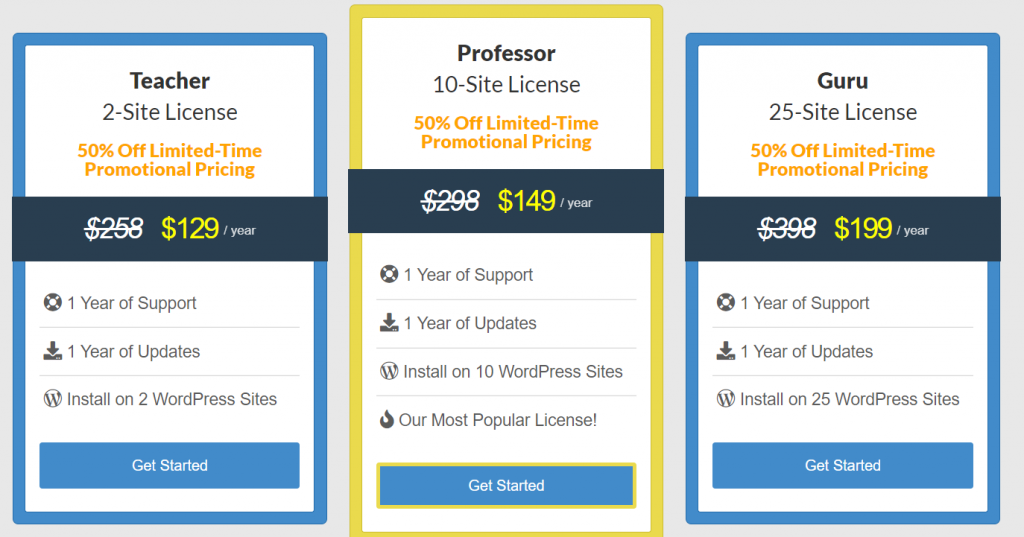 wp courseware plugin pricing