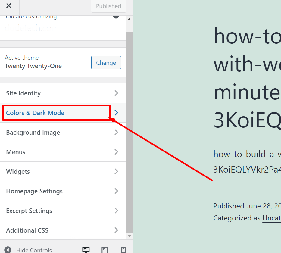 How To Customize WordPress Theme in 2022? 5 Screenshot 15 1 How To Customize WordPress Theme in 2022?