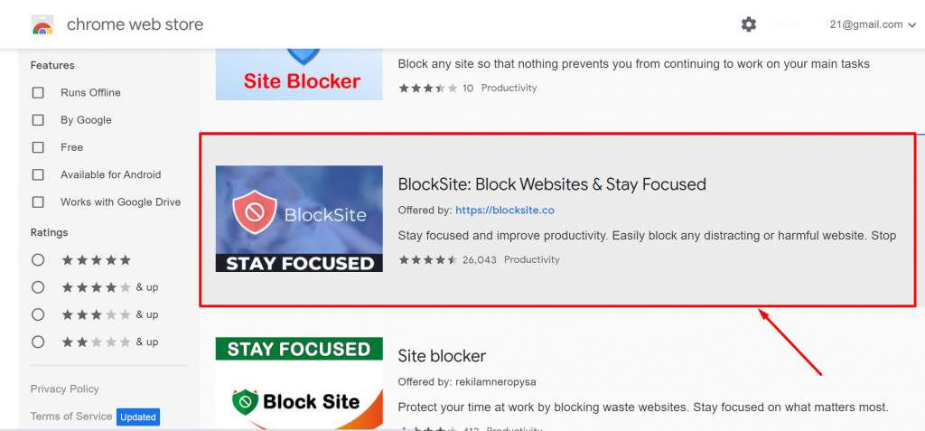 How to block website on chrome on desktop