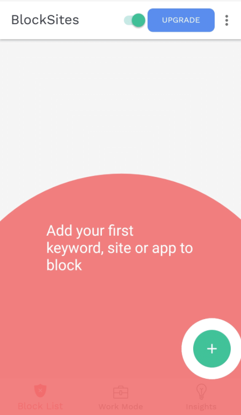 block your first website