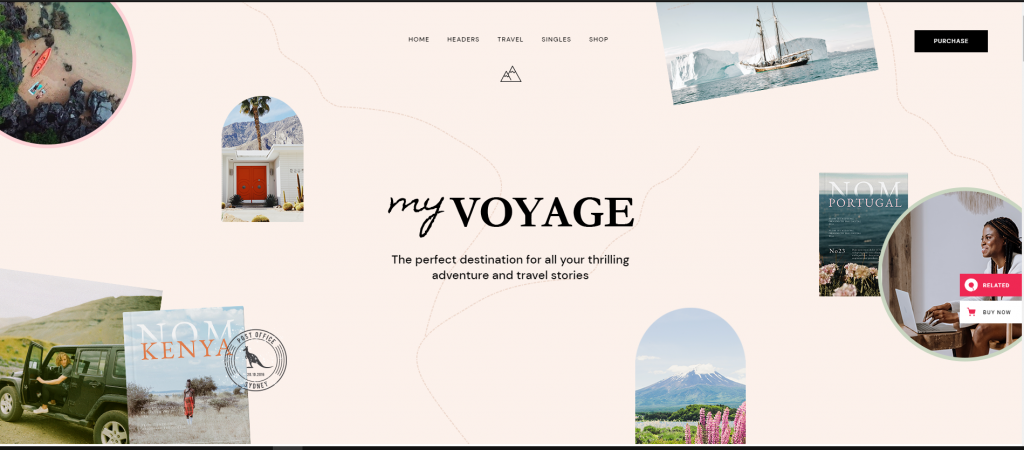 Travel website ideas