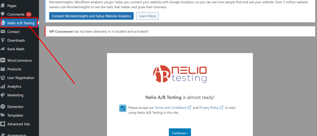 Nelio WordPress A/B testing Plugin