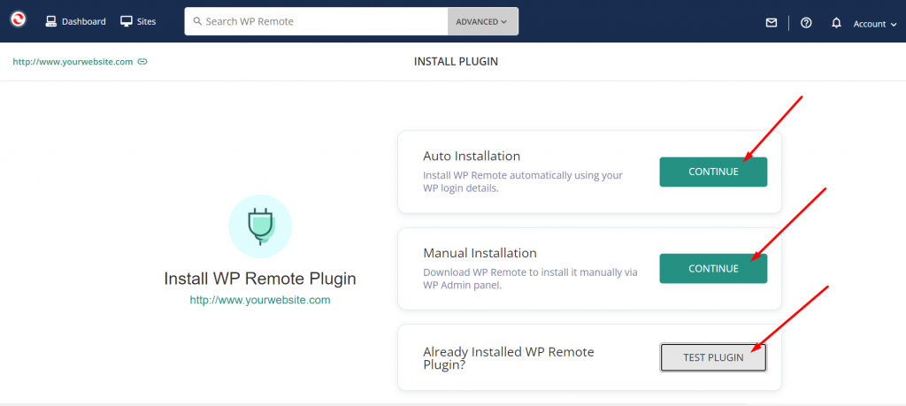 Screenshot 13 5 6 Best Management Tools to Manage Multiple WordPress Sites