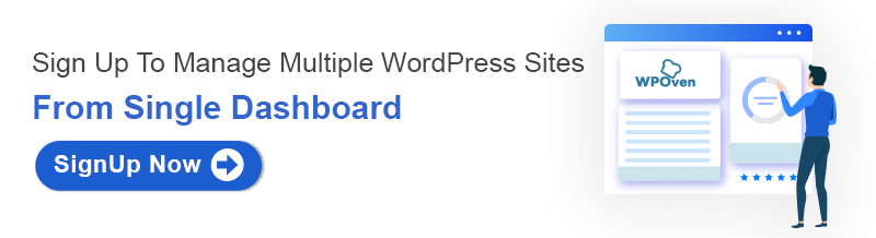 signup to manage multiple wp sites from single dashboard 6 Best Management Tools to Manage Multiple WordPress Sites