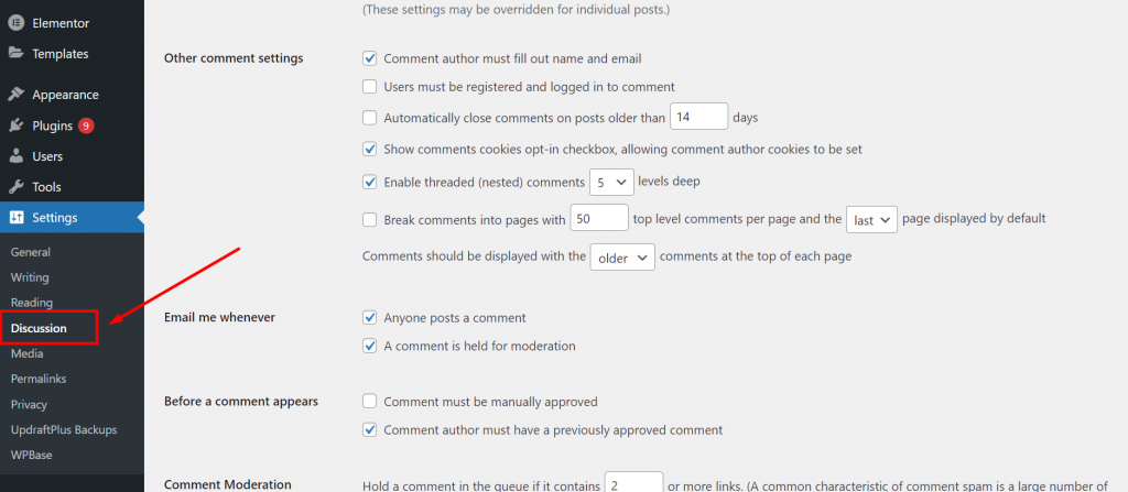 Paginating Comment section to Speed up WordPress