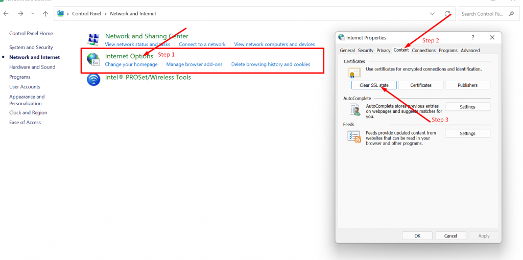 Cleaning SSL cache