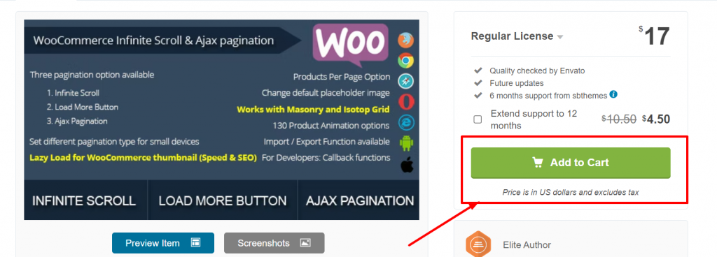 WooCommerce Infinite Scroll and Ajax Pagination buying guide