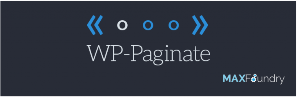 WordPress pagination plugin WP-Paginate