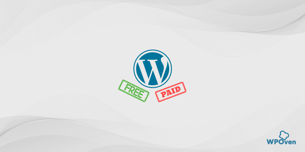 Is WordPress Free