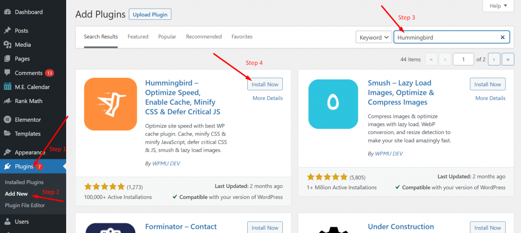 Add Expires header in WordPress using hummingbird plugin
