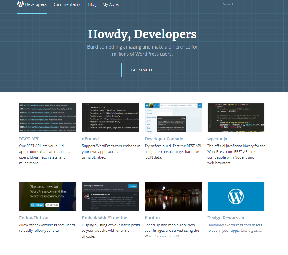 WordPress.com Developer Resources