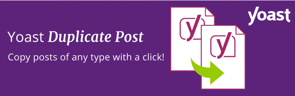 Yoast WordPress duplicate post plugin