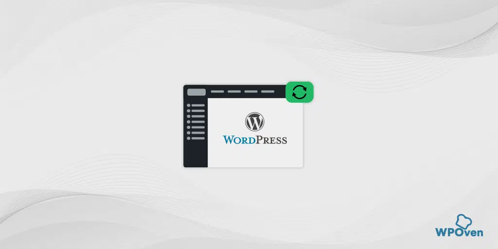 update WordPress theme