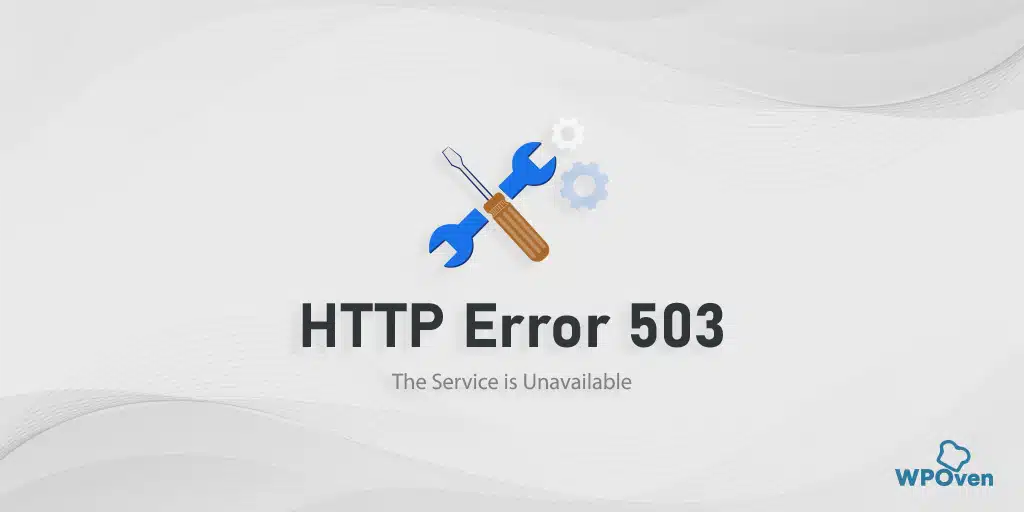 HTTP Error 503