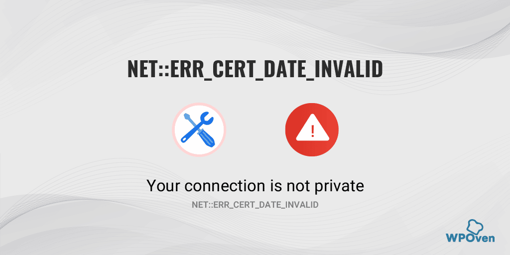 NET::ERR_CERT_DATE_INVALID