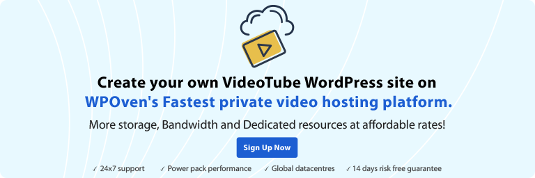 Private Video hosting platform