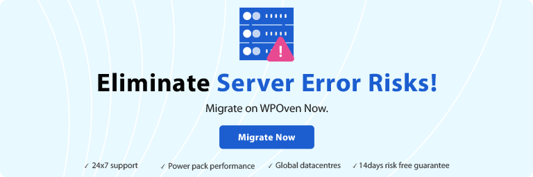 Eliminate Server Error Risks!