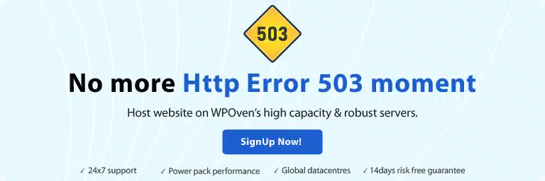 High amount of 503 Service Temporarily Unavailable errors - API