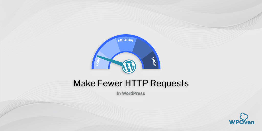 Make Fewer HTTP Requests