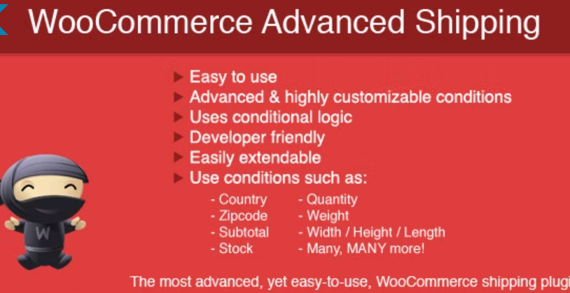 Woocommerce Advanced Shipping