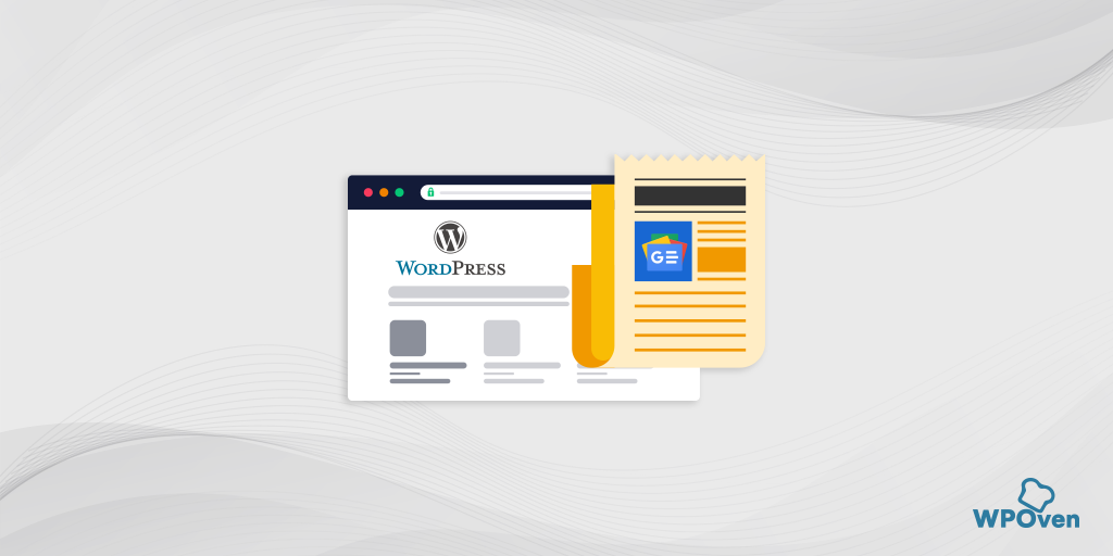 submit WordPress site to Google News