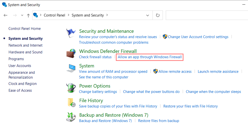 Windows System and Security