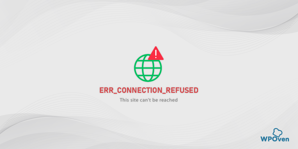 err_connection_refused