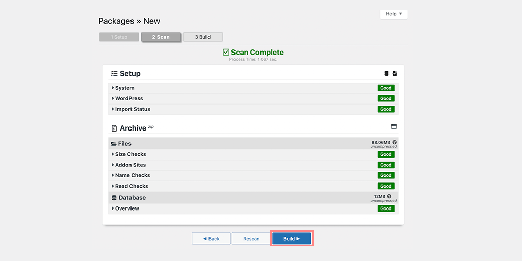 How to Make A WordPress Website Live? (A Step-By-Step Guide) 14 Files Scanning by Duplicator plugin