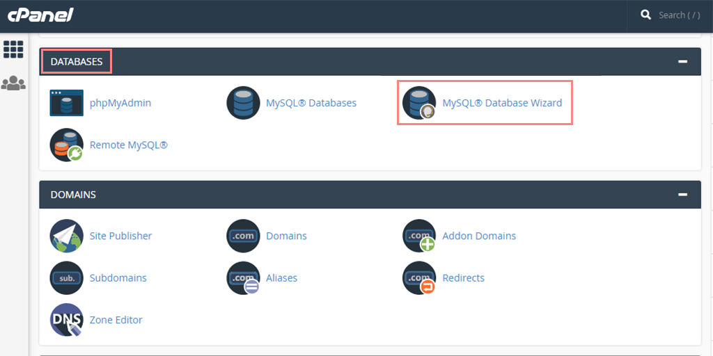 How to Make A WordPress Website Live? (A Step-By-Step Guide) 4 MySQL Database Wizard