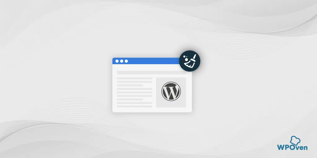 Clear WordPress Cache