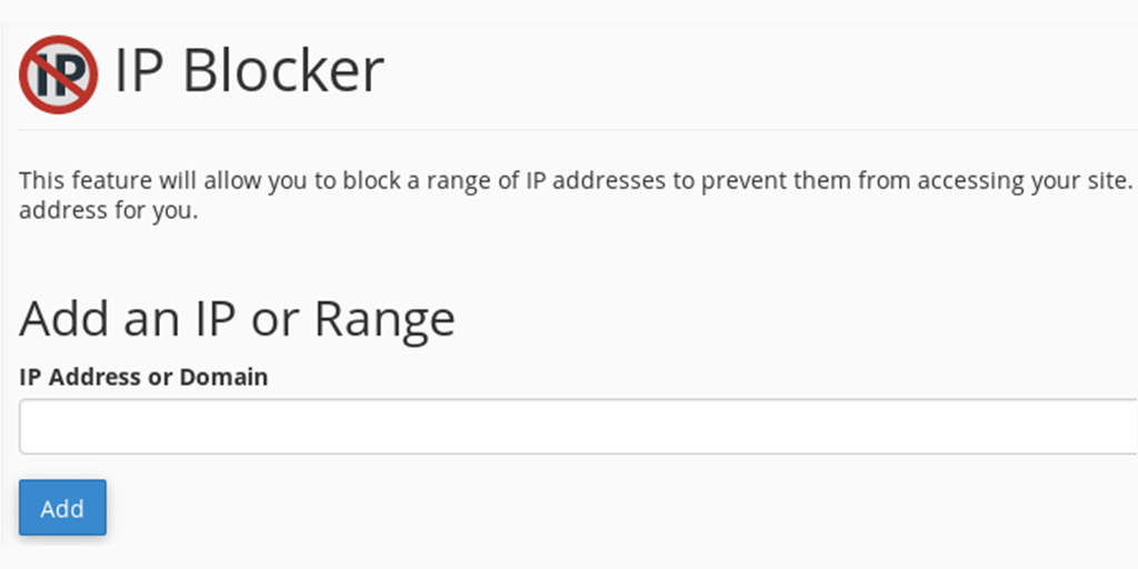  IP Address Deny Manager tool