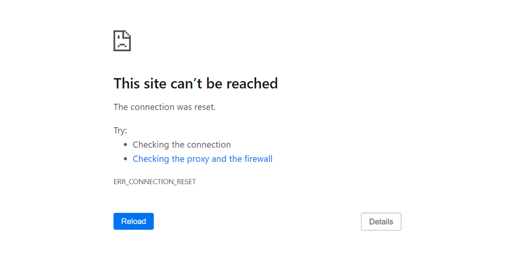 How to Fix the ERR_CONNECTION_RESET Error in Chrome?